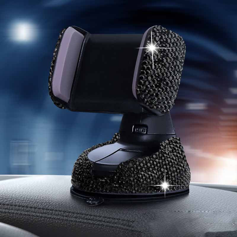 Multifunctional Air Outlet Diamond-encrusted Car Phone Holder