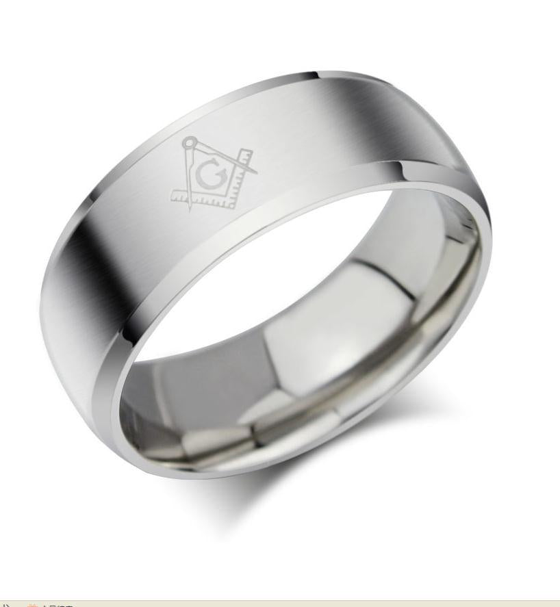 Stainless Steel Ring Fashion Couple Men And Women