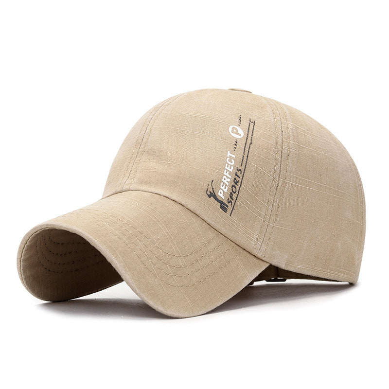 Retro Washed Baseball Cap Casual And Old Sun Hat