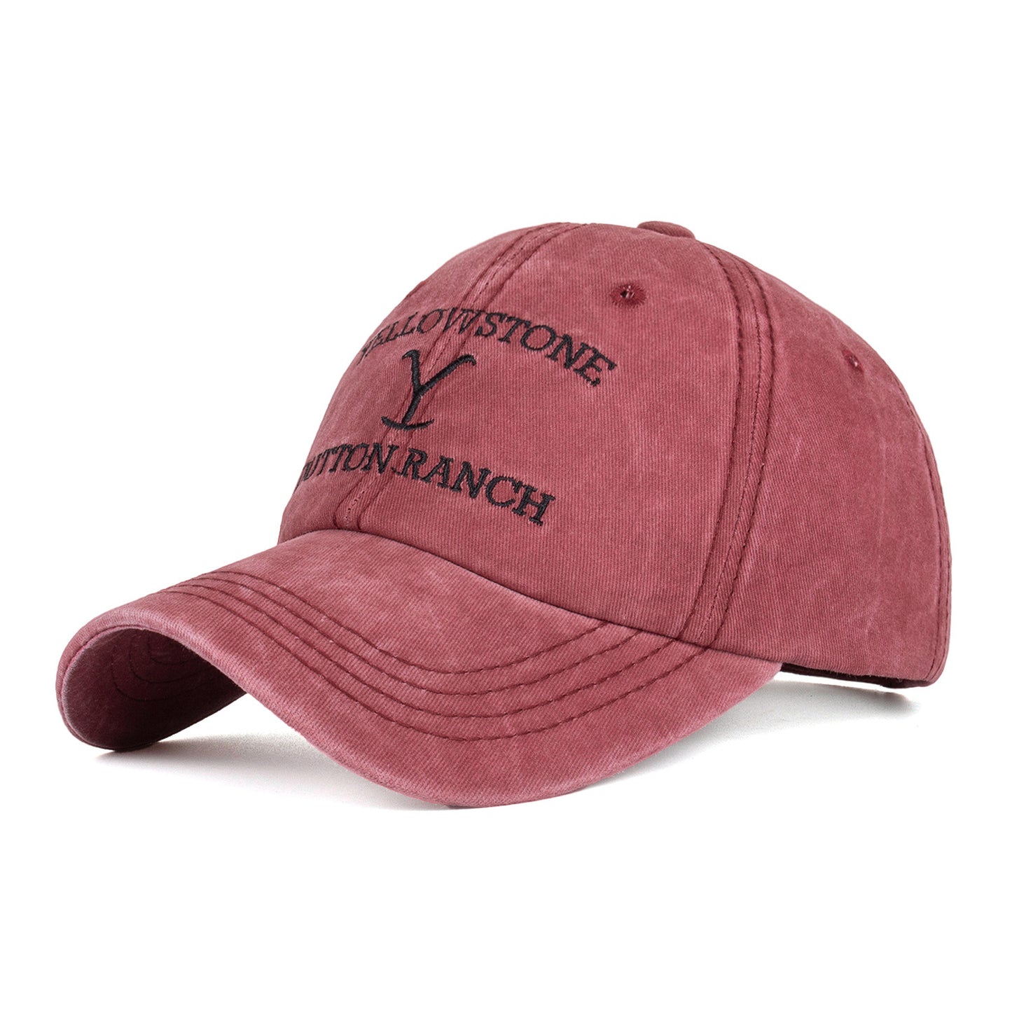 European And American Wash Embroidered Baseball Hat