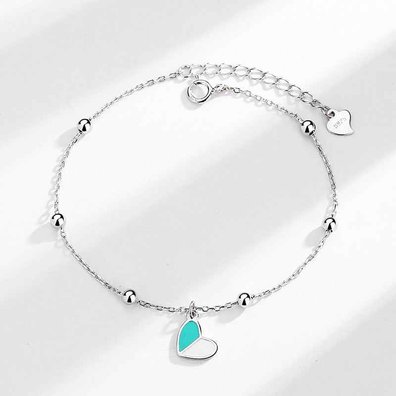 S925 Sterling Silver Love Bracelet Women